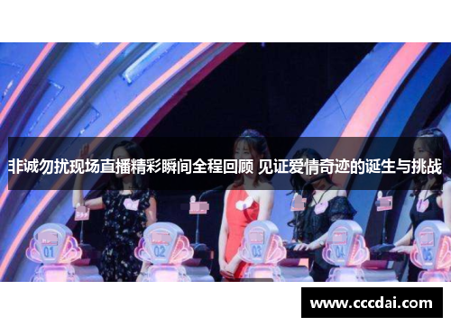 非诚勿扰现场直播精彩瞬间全程回顾 见证爱情奇迹的诞生与挑战